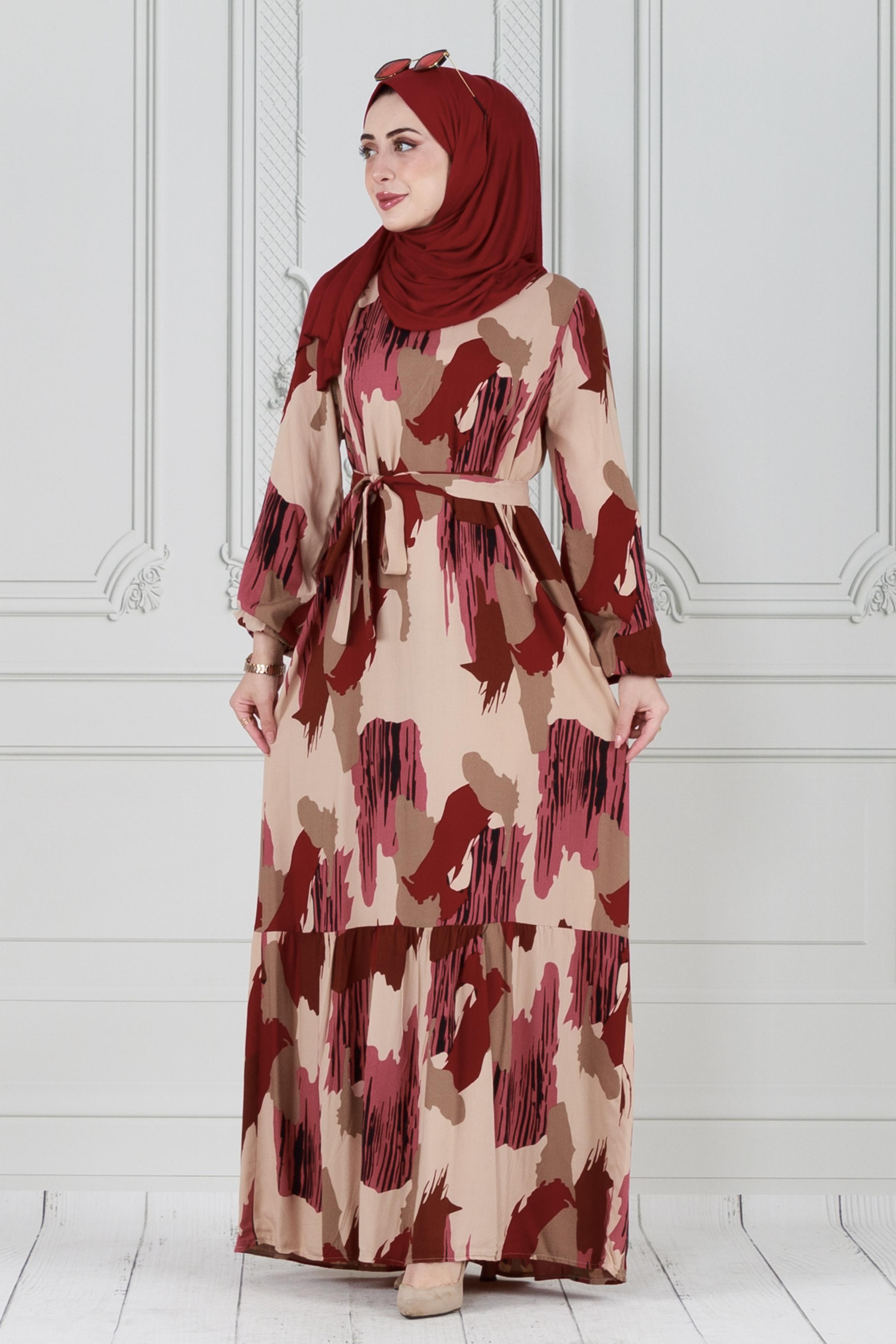 Viscose dress - pink