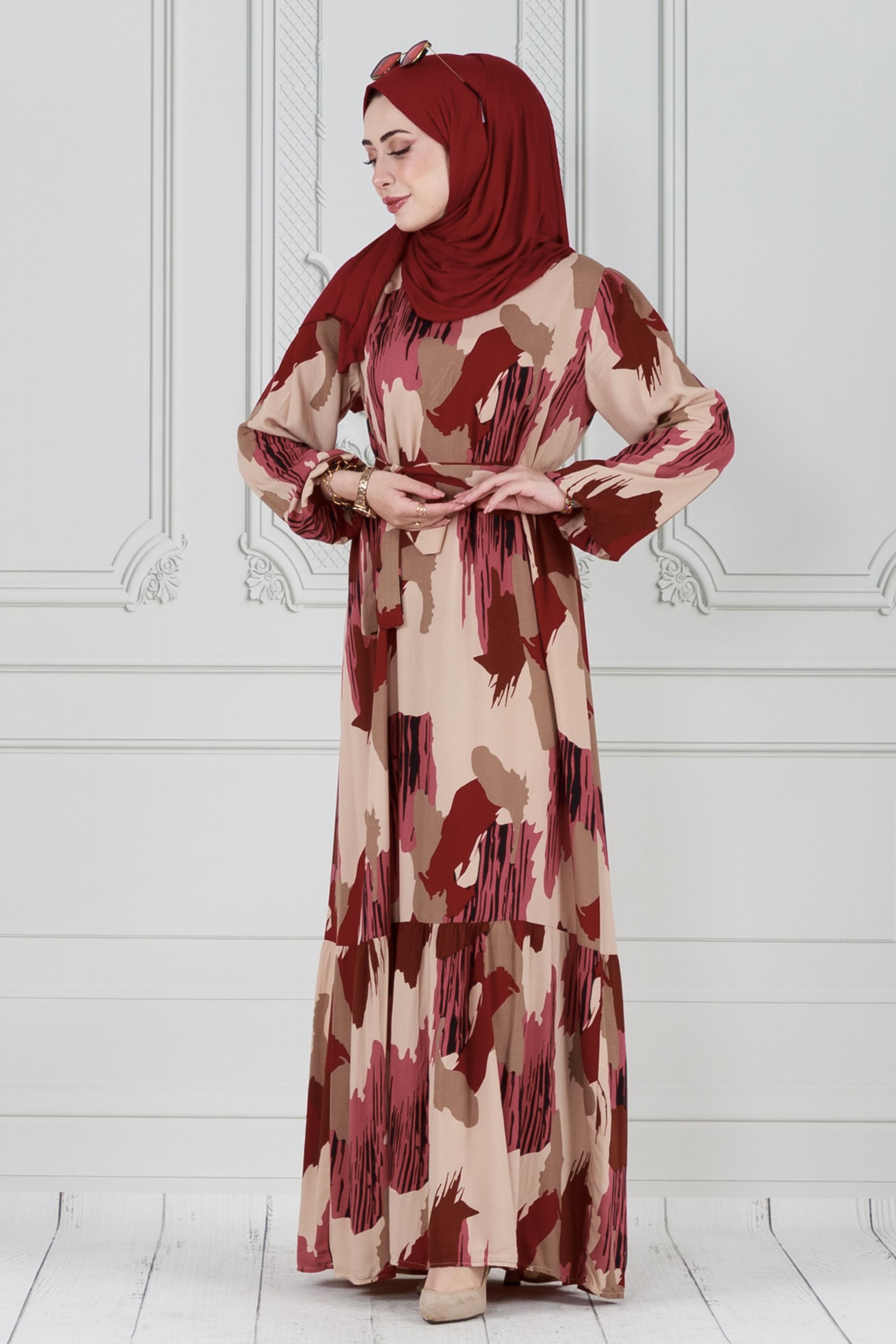 Viscose dress - pink