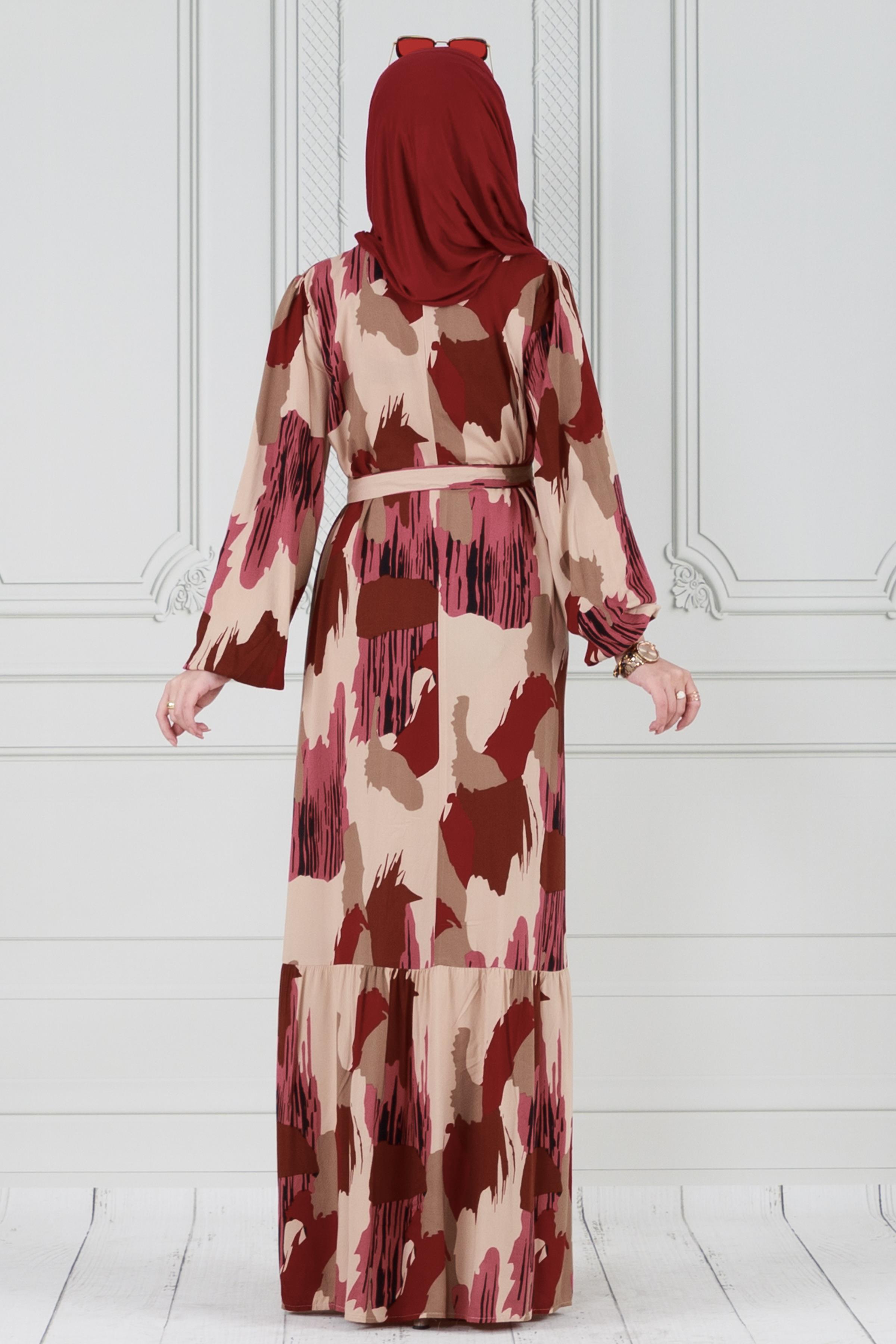 Viscose dress - pink
