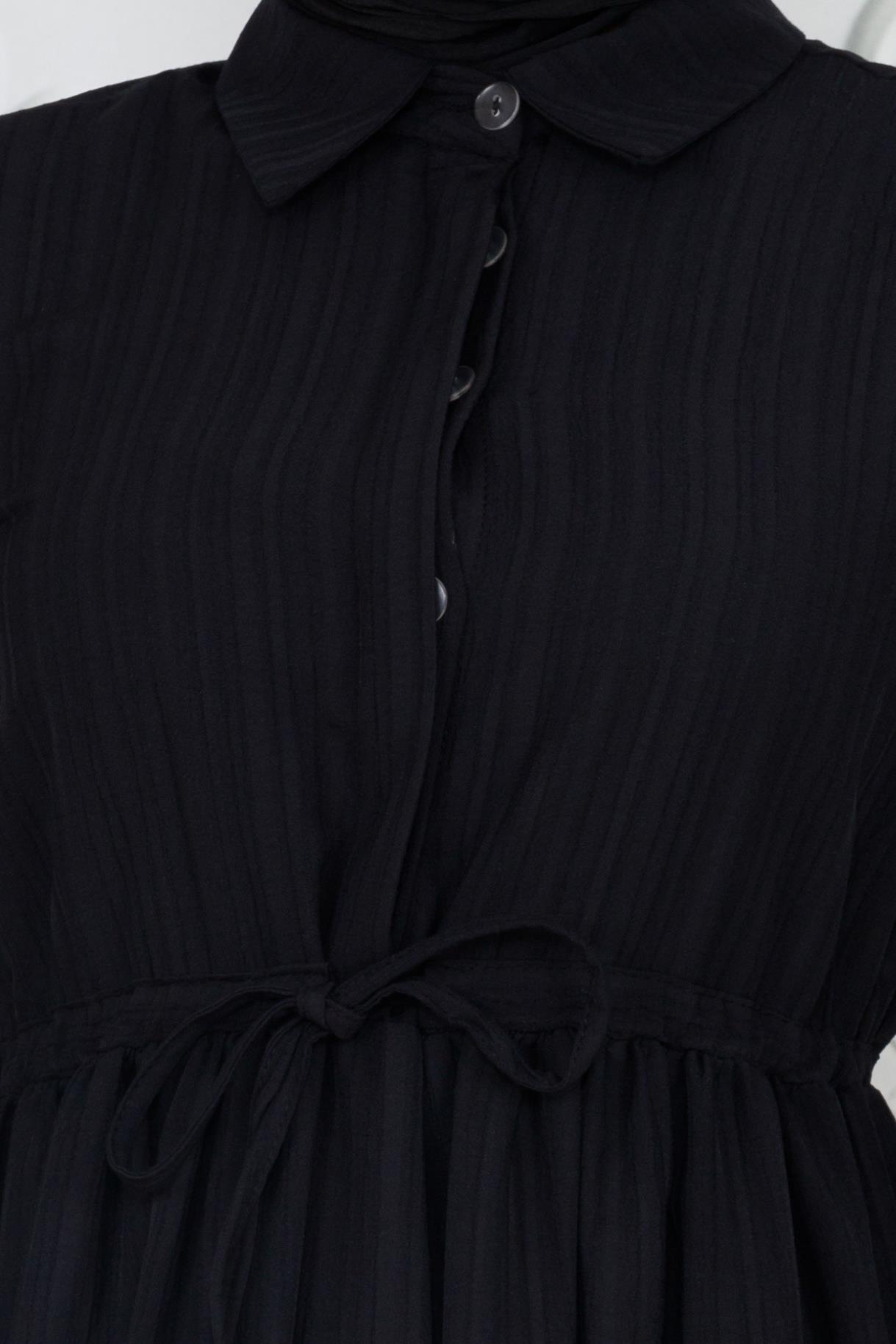 Belted Dress-black
