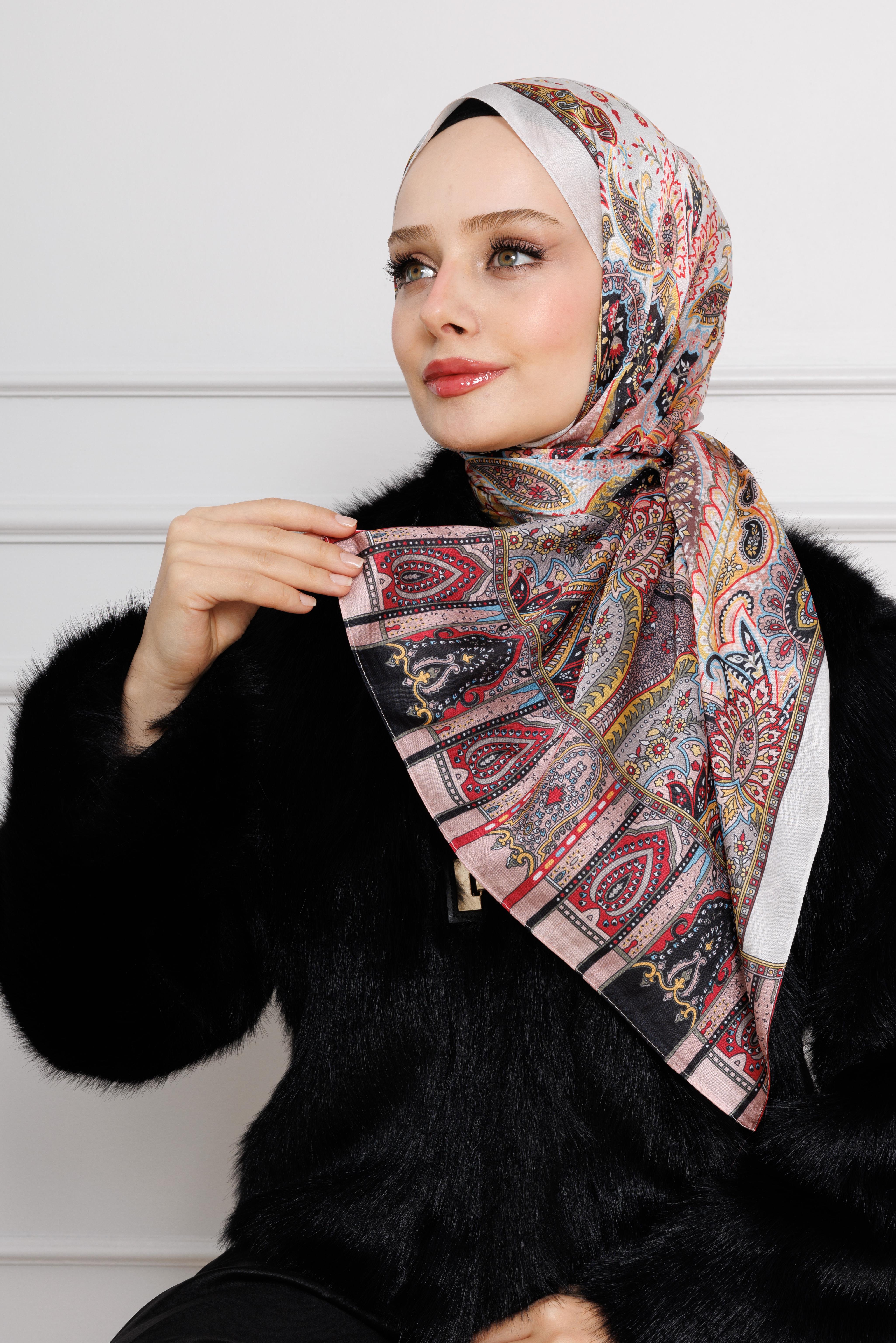 indian-silk-sal-Burgundy color 