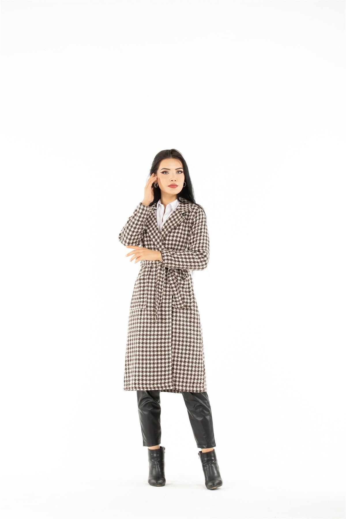 Kazayağı Kap-Kahverengi