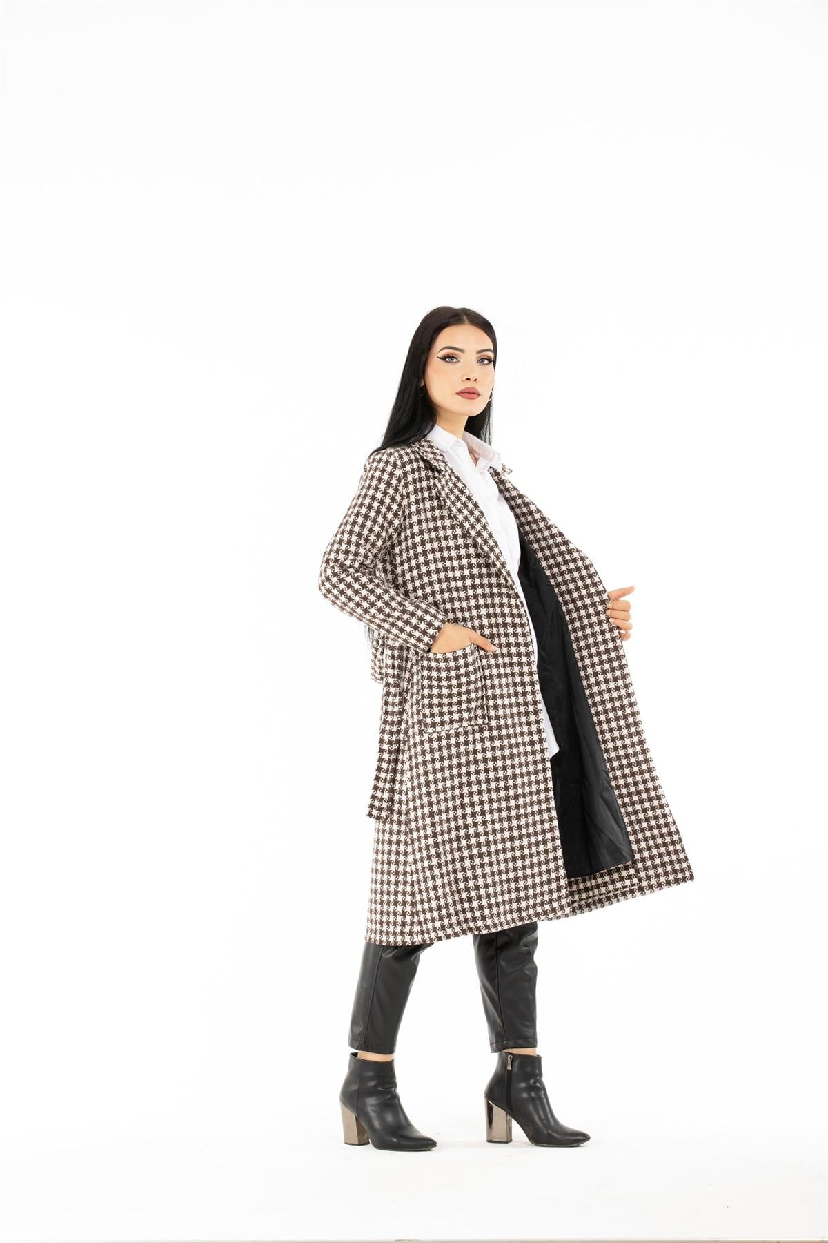 Kazayağı Kap-Kahverengi