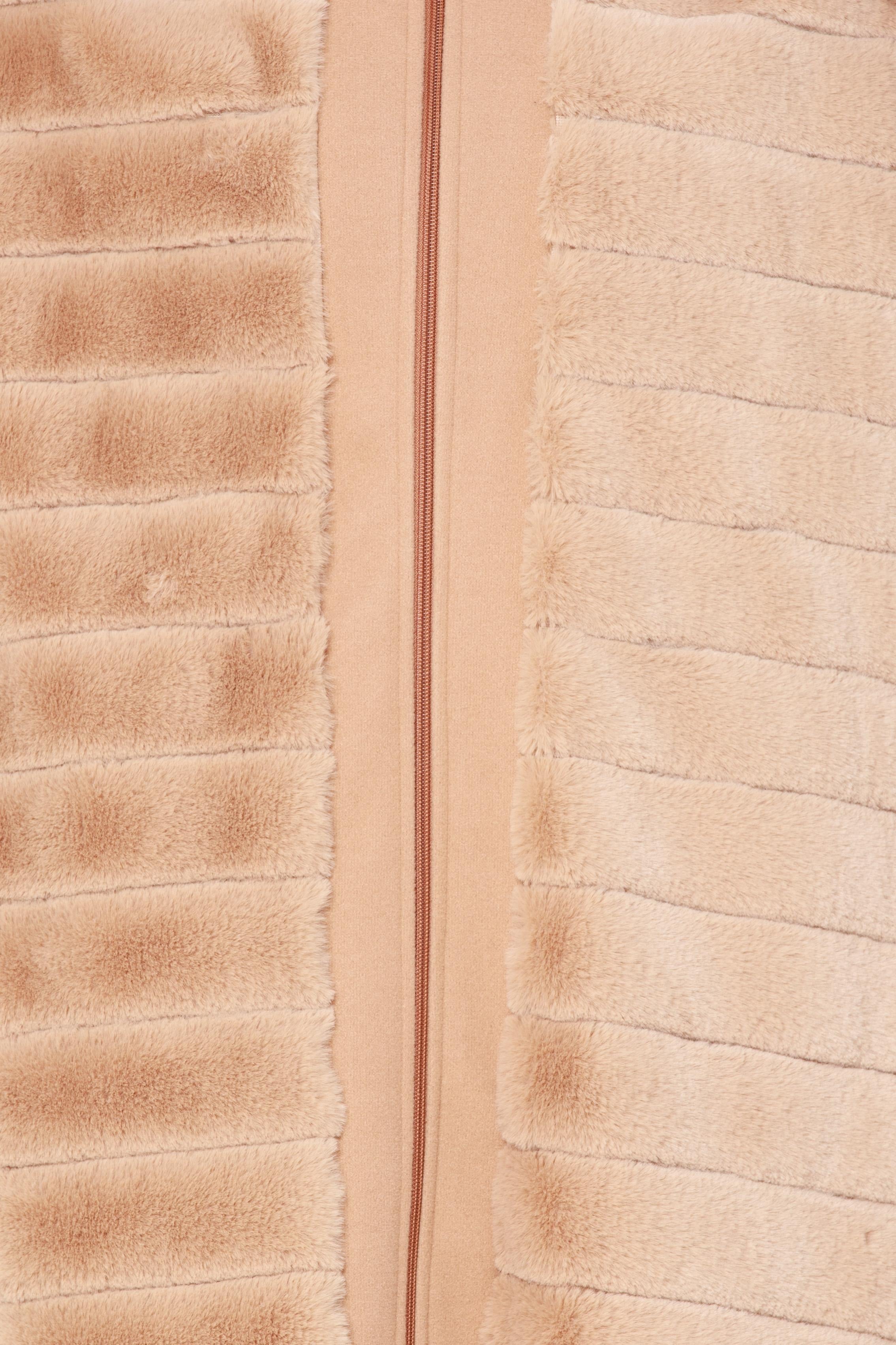 معطف من الفرو الكشمير - لون الجمل