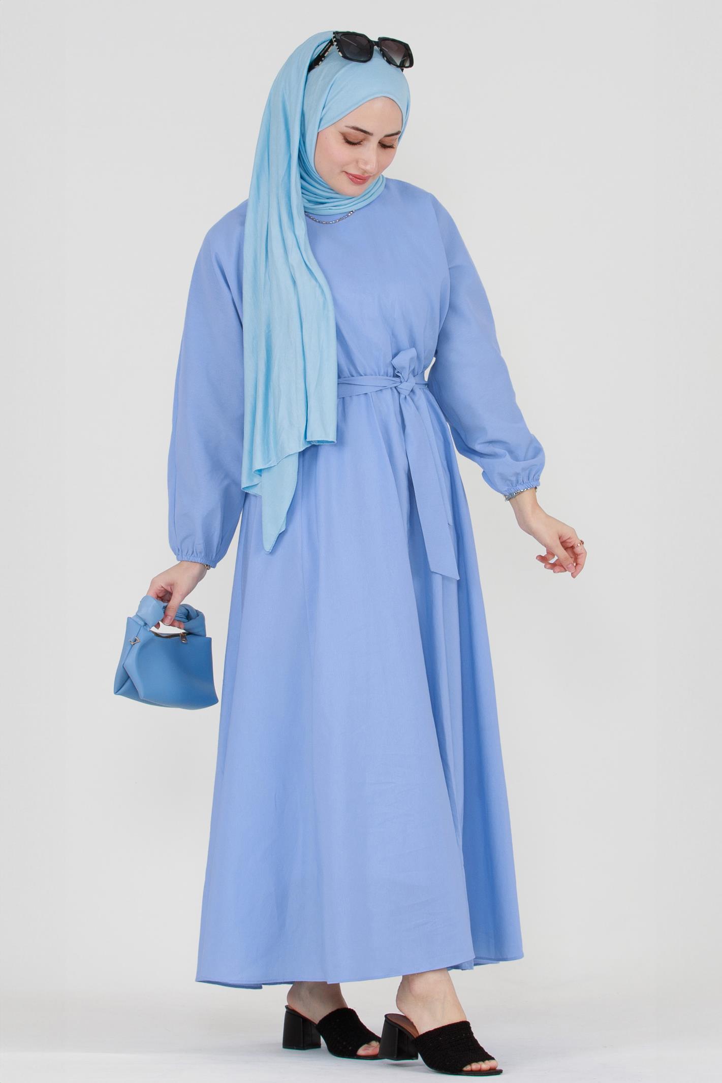 Mevlana Dress - Baby Blue