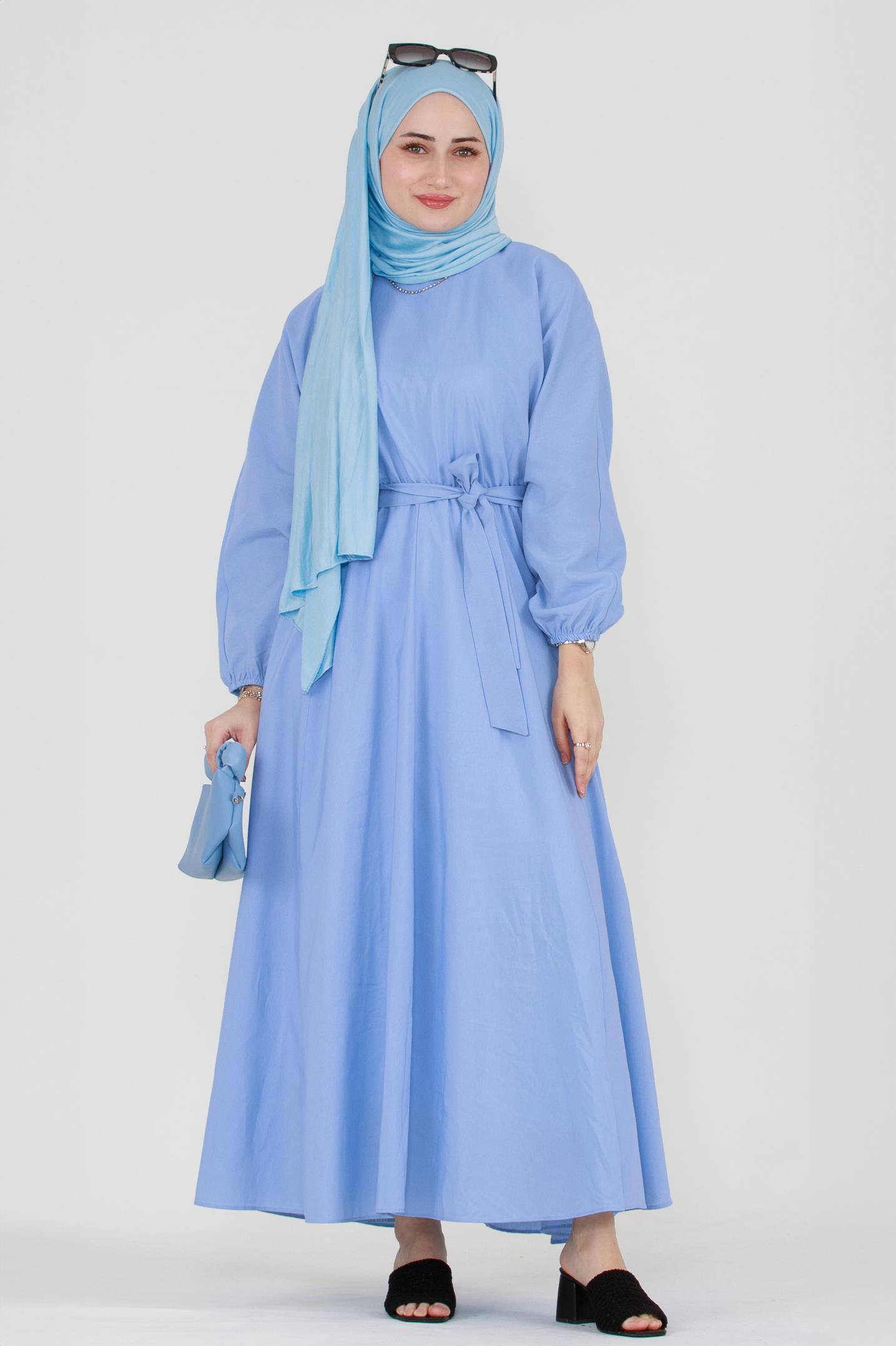 Mevlana Dress - Baby Blue