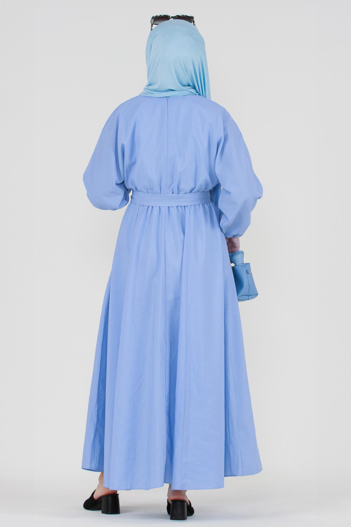 Mevlana Dress - Baby Blue