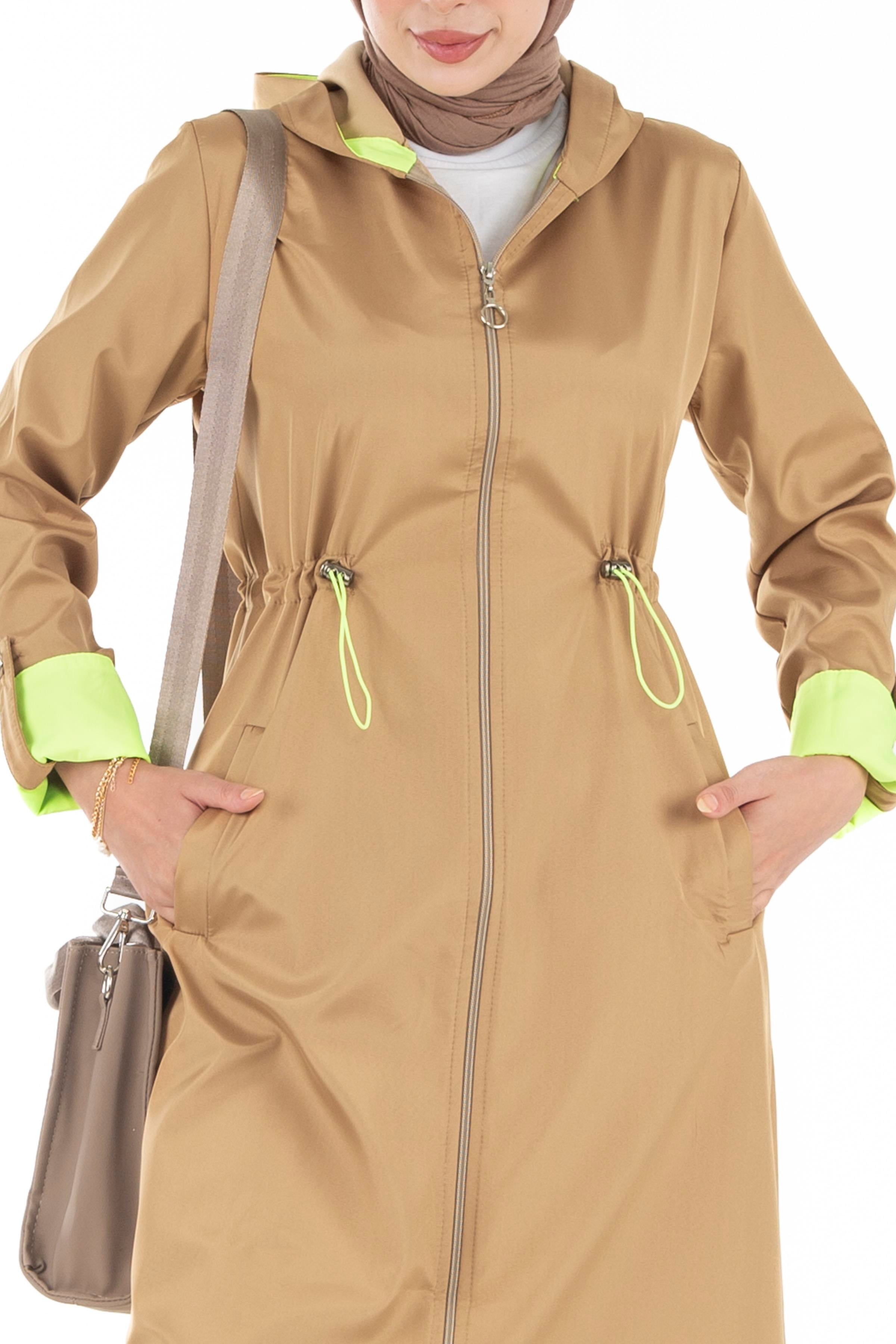 ترنشكوت نيون -اللون الجمل