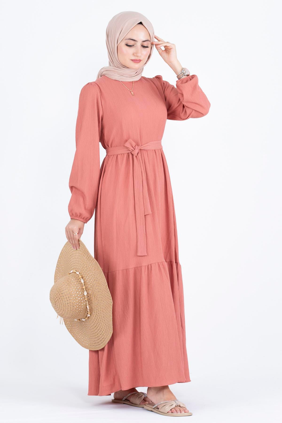Princess Dress - Salmon