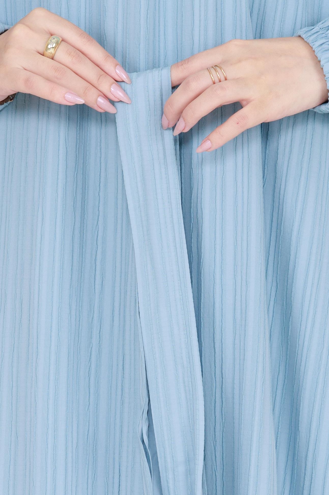 Belted Dress- -baby blue