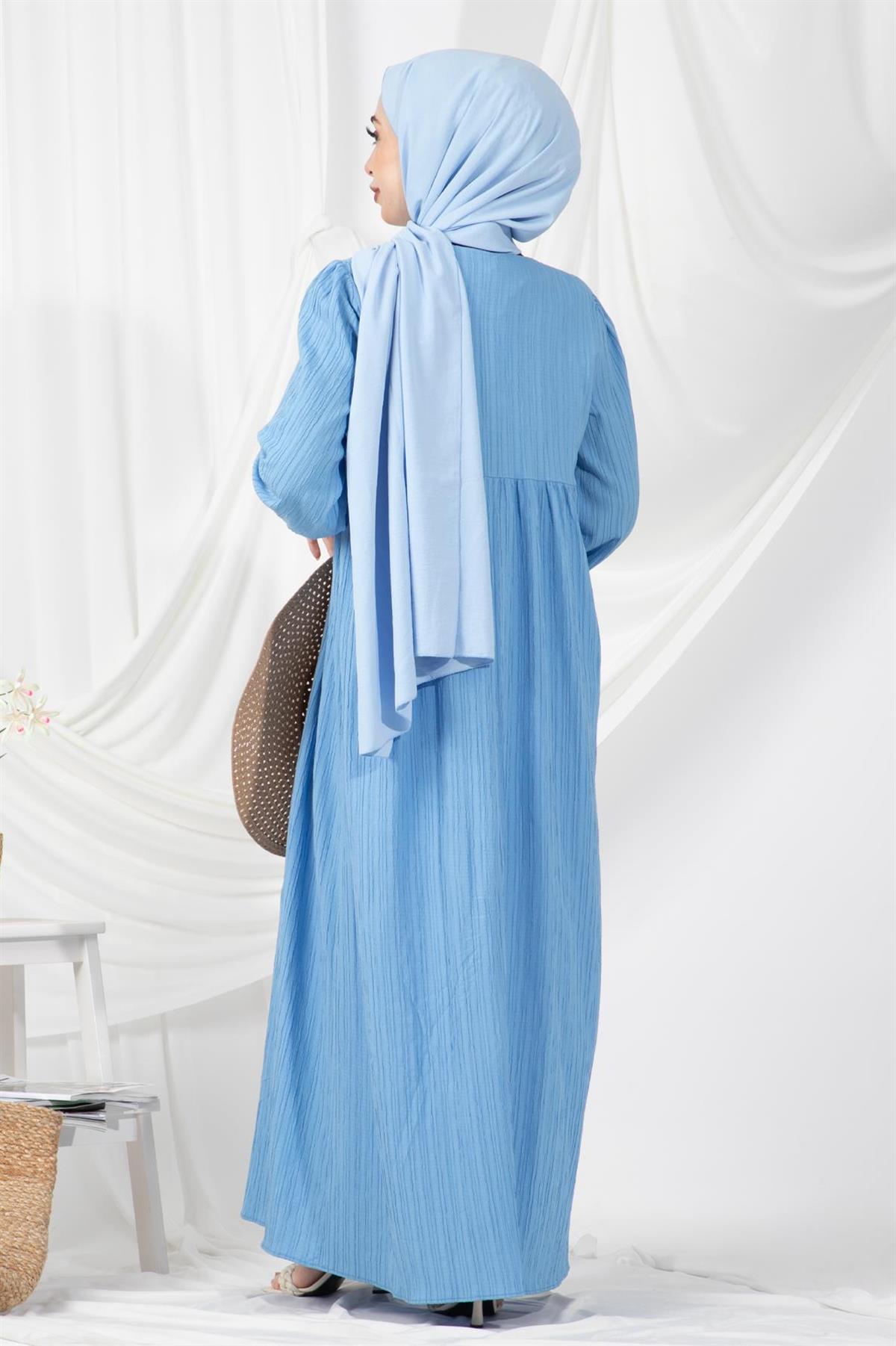 Robe Angel Dress-Blue