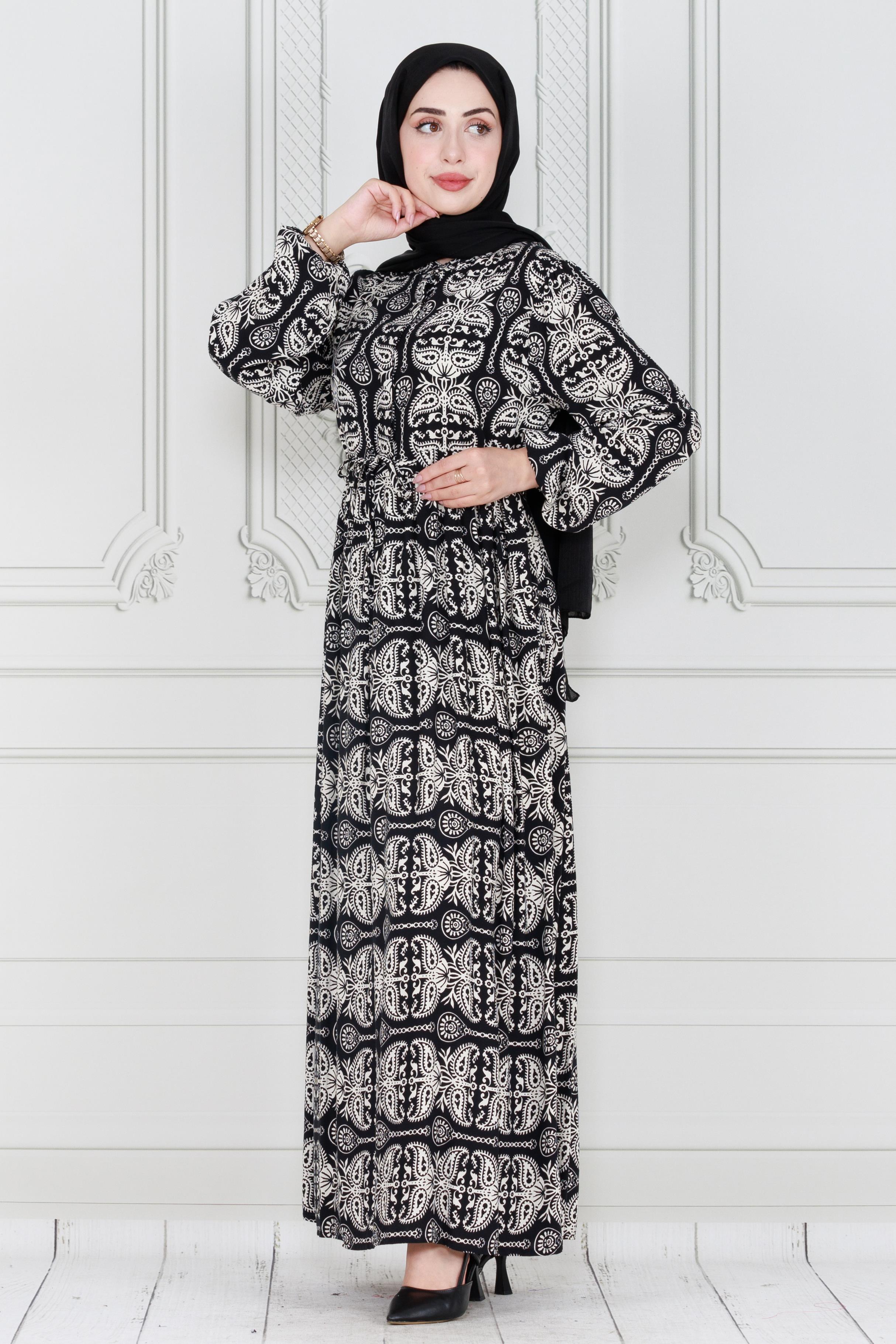 Viscose Dress-black