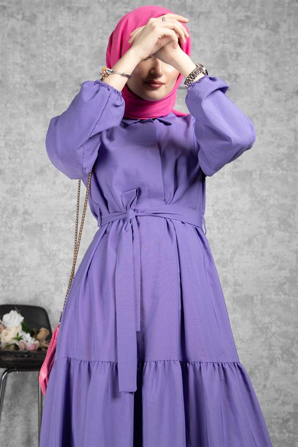 Afra Dress - Purple
