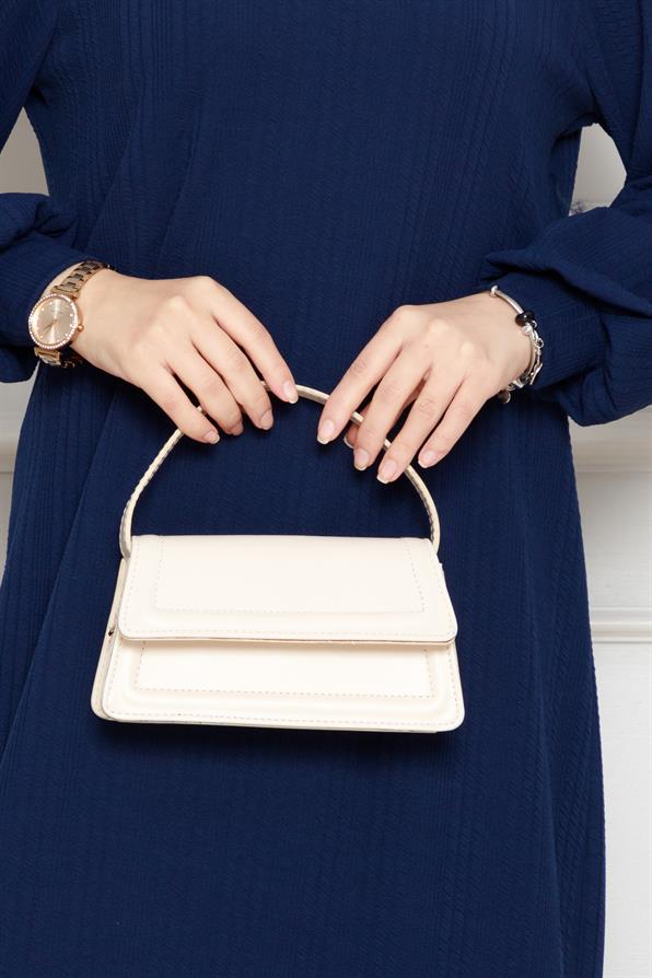 Belted Dress-Navy Blue color 
