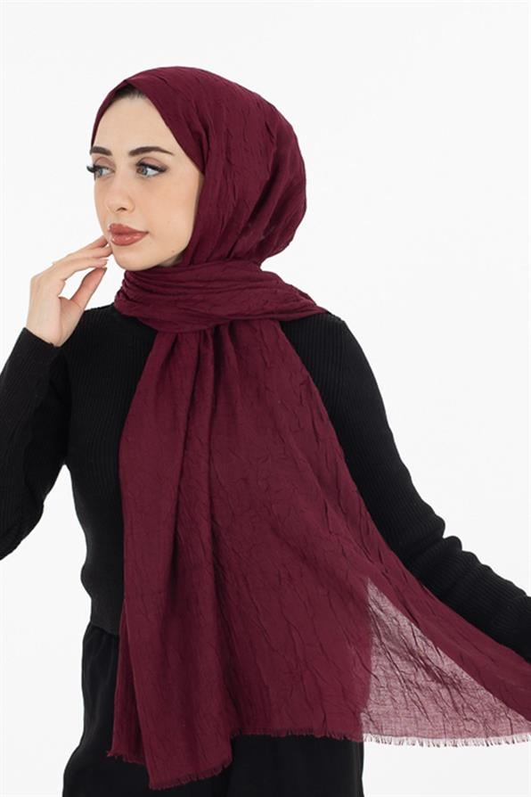 Bamboo Shawl-Burgundy