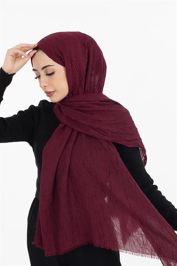 Bamboo Shawl-Burgundy