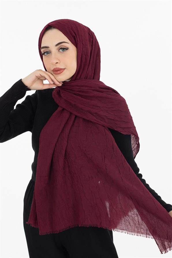 Bamboo Shawl-Burgundy