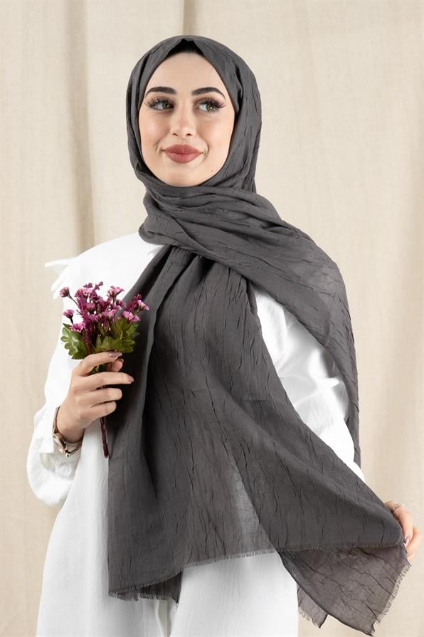 Bamboo Shawl-Dark Grey