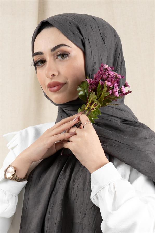Bamboo Shawl-Dark Grey