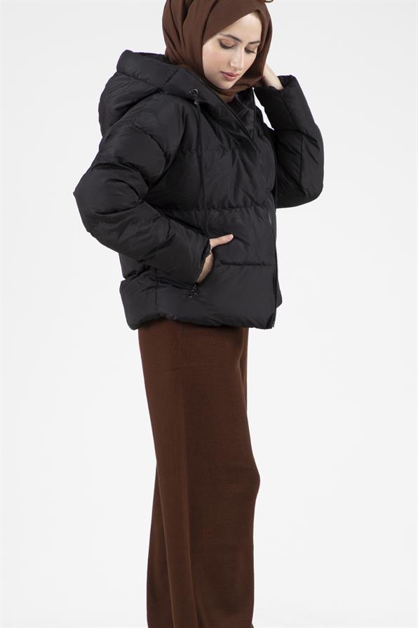 Belboy Şişme Mont-Siyah