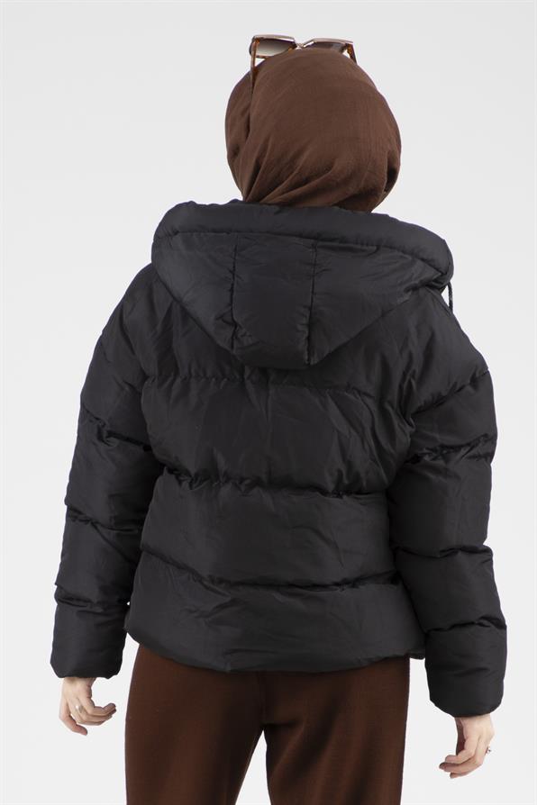 Belboy Şişme Mont-Siyah