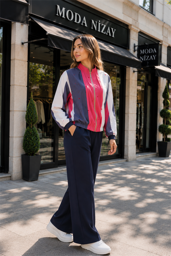 Bomber Ceket-LACİVERT