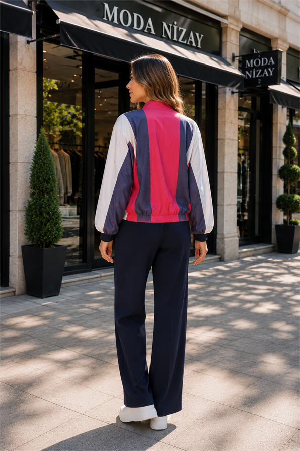 Bomber Ceket-LACİVERT