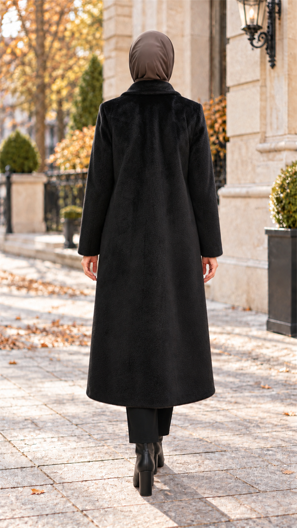 UZUN KABAN-SİYAH