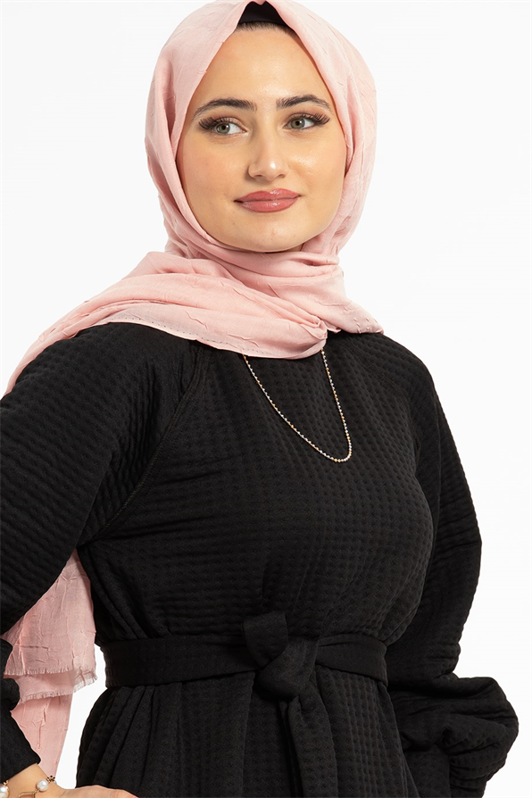 Quilted Dress - Black