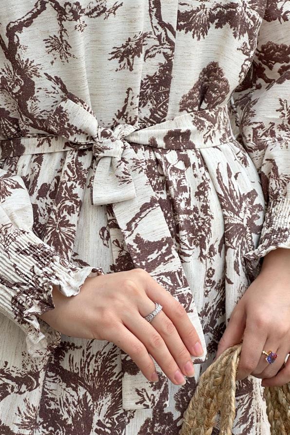 Nature Patterned-Brown