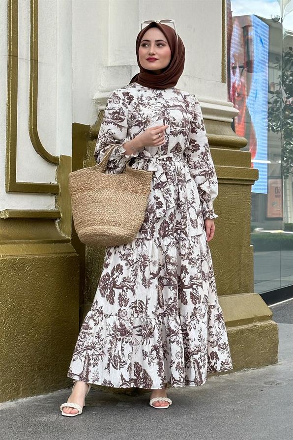 Nature Patterned-Brown