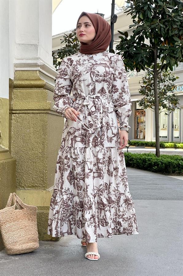 Nature Patterned-Brown