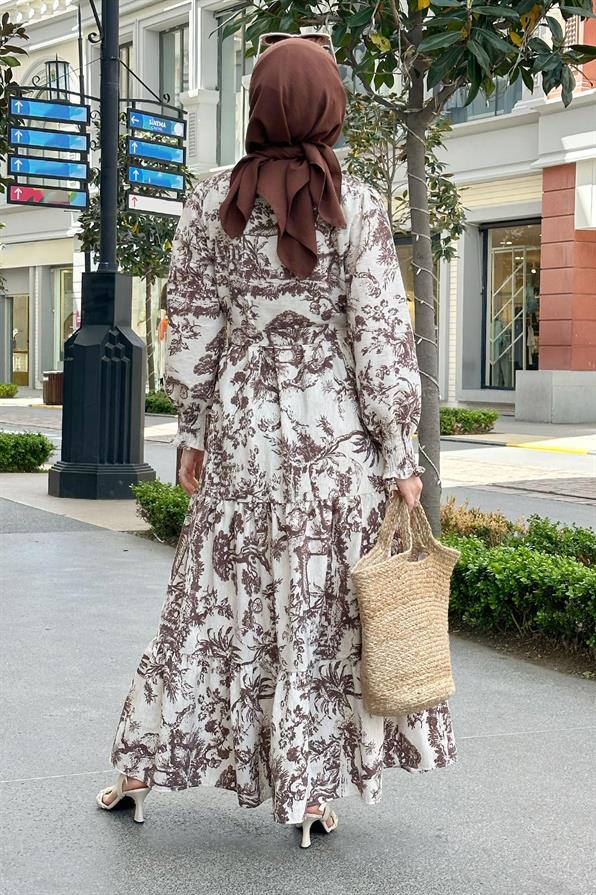 Nature Patterned-Brown