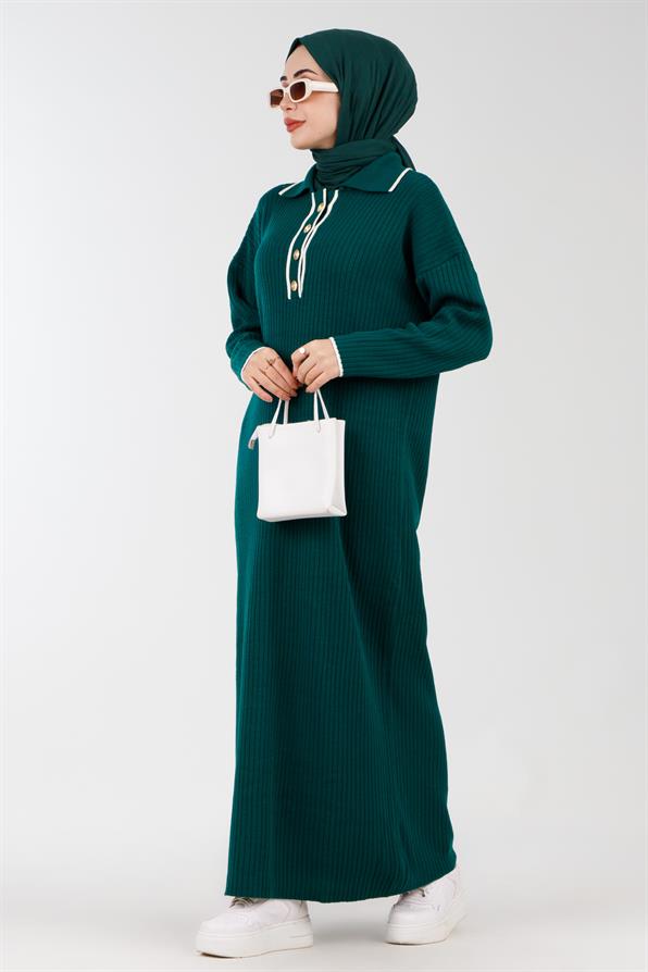 فستان ازرق غامق