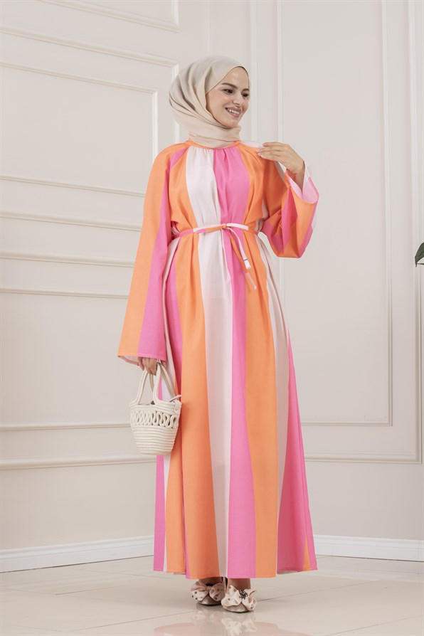 ELBİSE 1-PEMBE