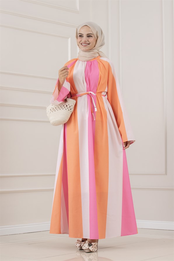 ELBİSE 1-PEMBE