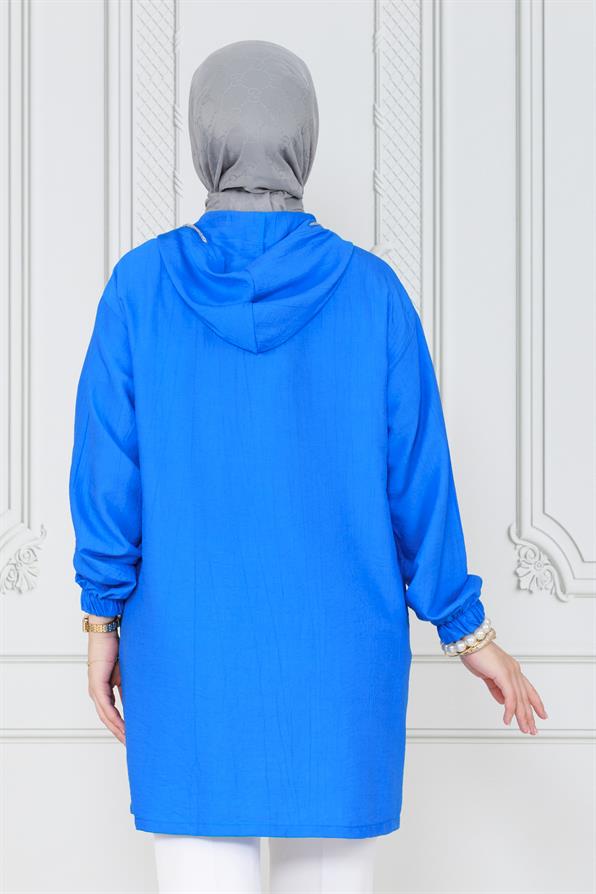 كاب بكابوشون لون ازرق