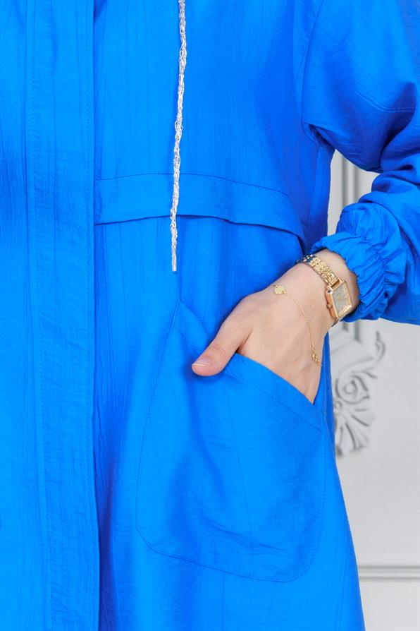 كاب بكابوشون لون ازرق