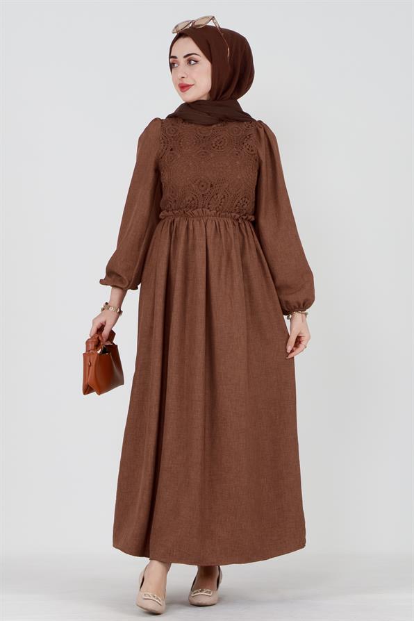 Brown-Dress