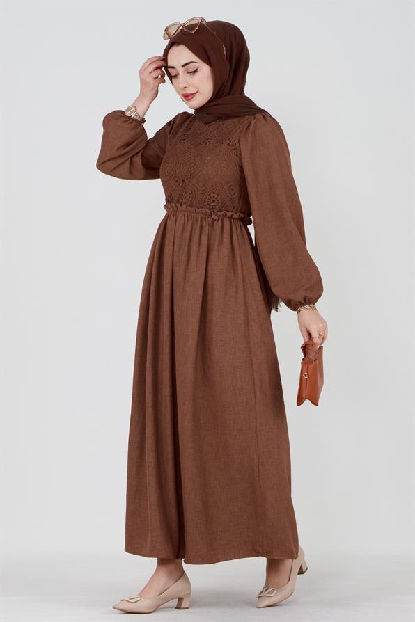 Brown-Dress