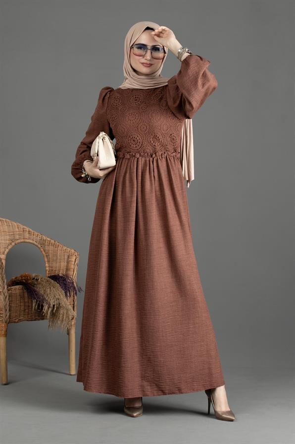 Firuze Dress - Brown