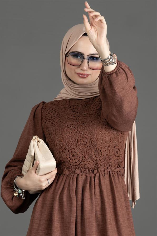 Firuze Dress - Brown