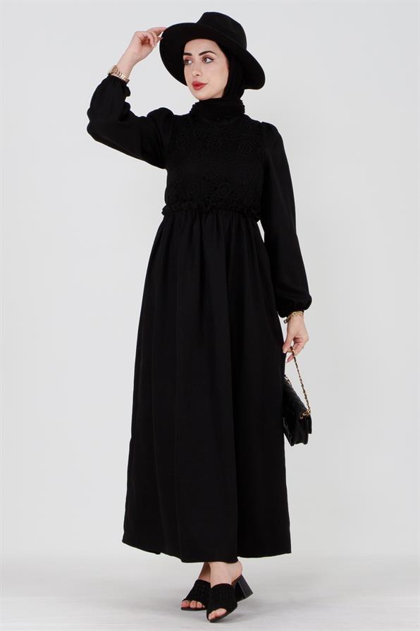 Firuze Elbise-Siyah