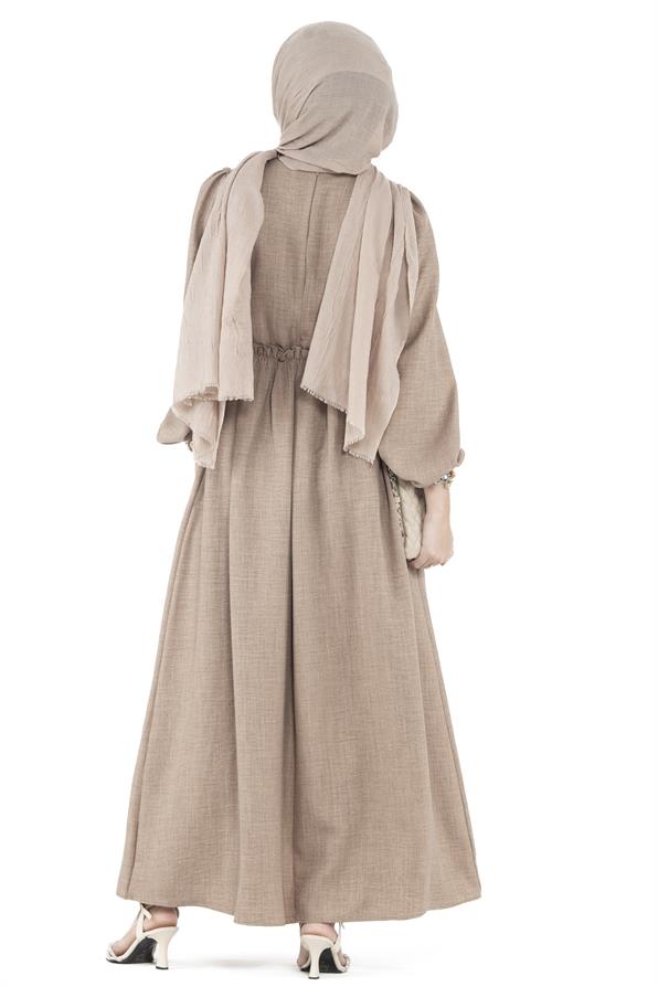 Firuze Dress - Milky Brown