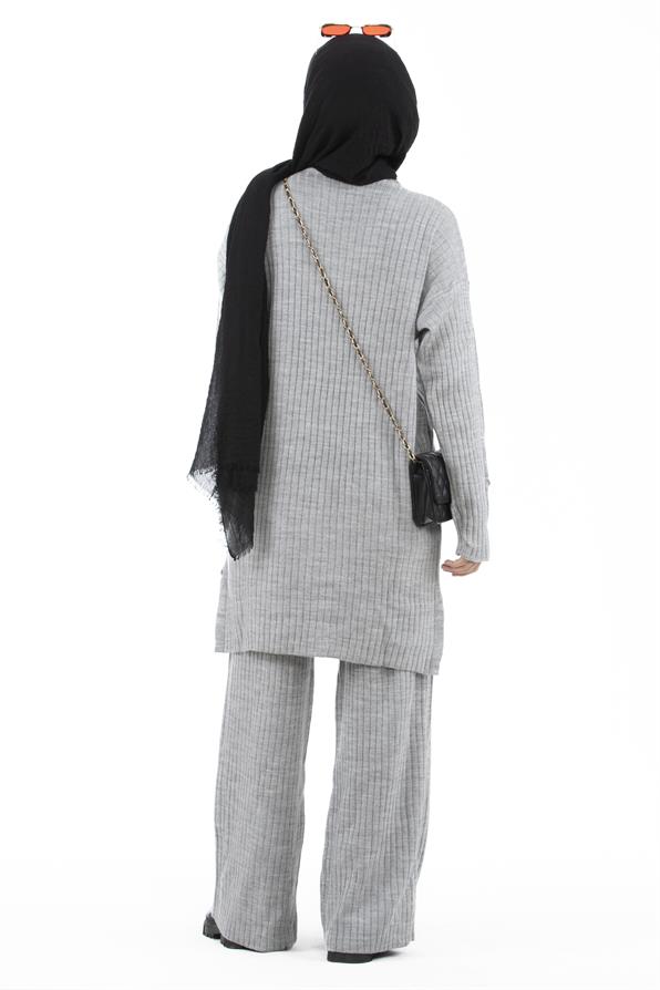 Ribbed Knit Suit 
