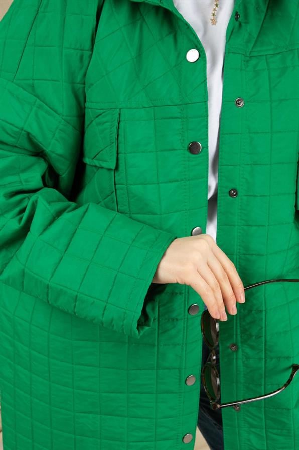 جاكيت كابيتون-اللون الأخضر