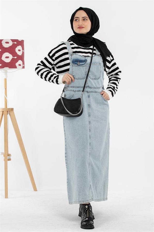Jean Dress -Blue
