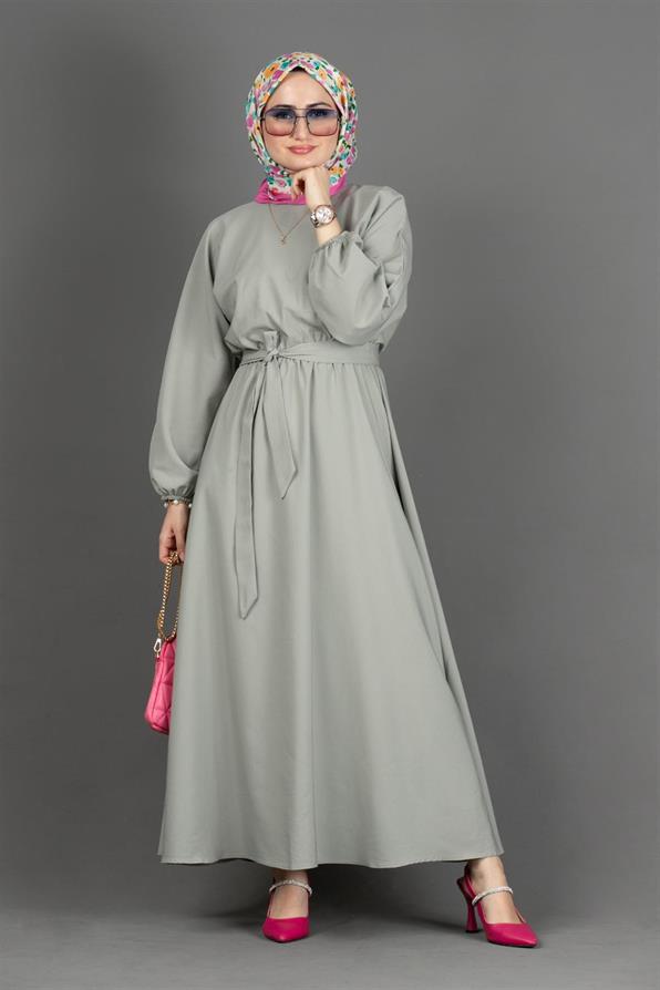 Whirling Dervish Model Dress-Mint Green