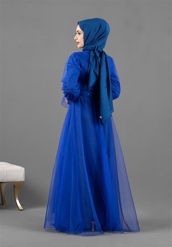 Peri Model Abiye - Saks Mavisi