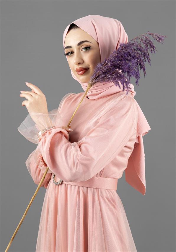 Fairy Model Evening Dress-Candy Pink